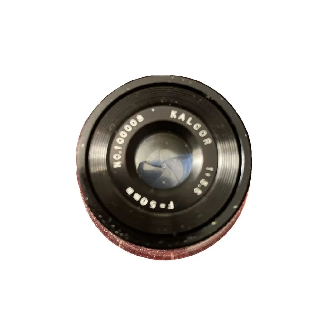 Vintage Enlarger Lens by Kalcor 1:3.5 F=50mm No.10008